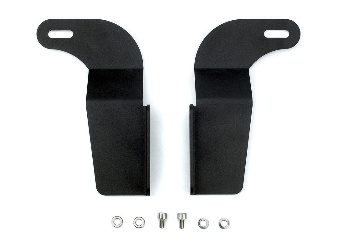 32" Lower Bumper Hidden LED Light Bar Mounting Brackets For 2005-2015 Toyota Tacoma