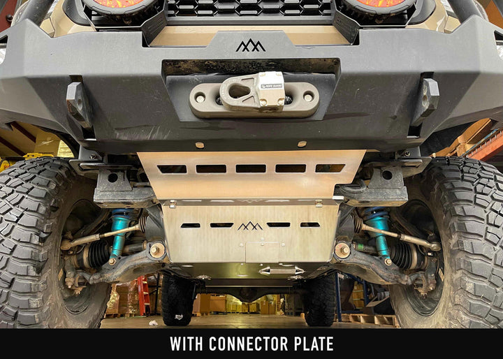 Backwoods Adventure Mods 2005+ Toyota Tacoma Aluminum Connector Skid Plate