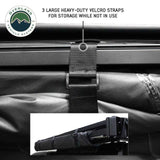 Overland Vehicle Systems XD Nomadic 270 Degree Awning W/Lights & Black Out - Black Body, Grey Trim & Black Travel Cover