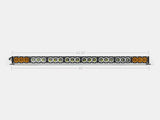 CALI RAISED LED 43" Amber/White Dual Function LED Bar