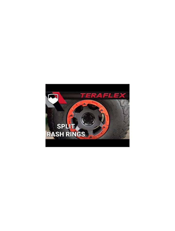 TeraFlex Modular Rash Ring Kit w/ Hardware – Red (6-Spoke)