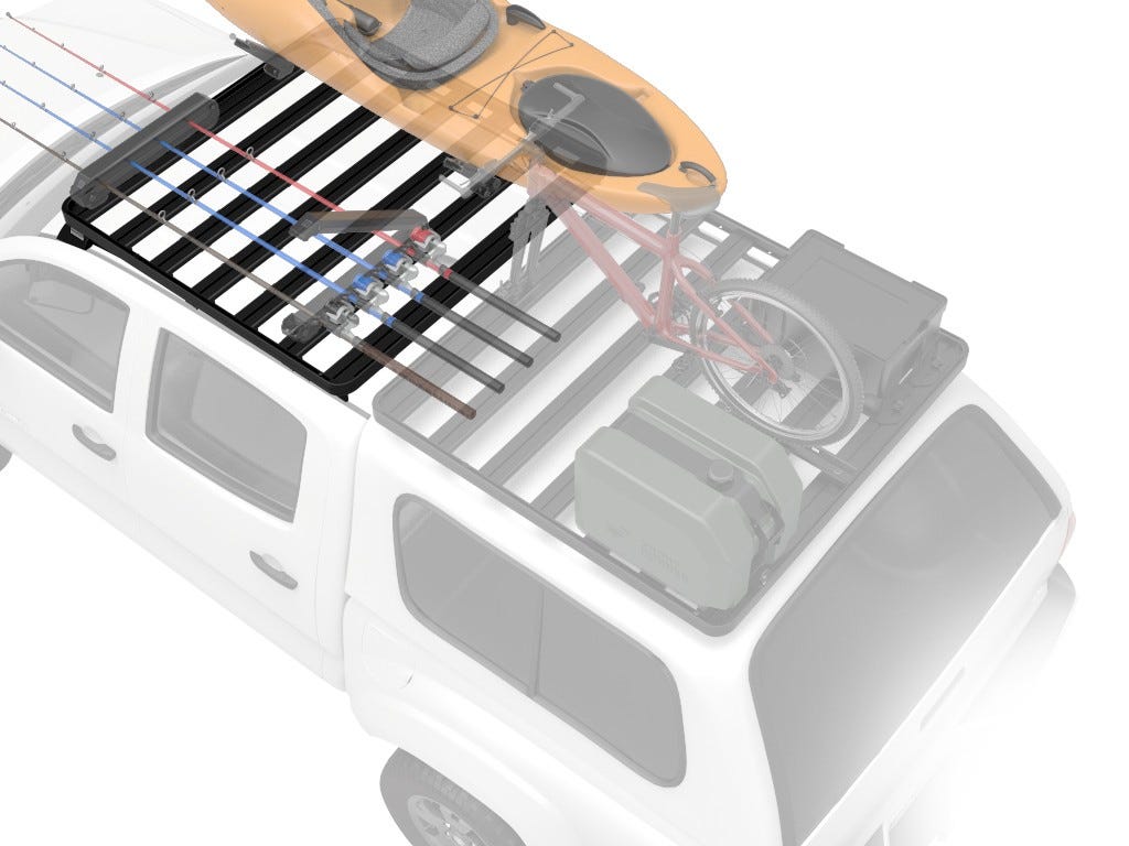 Isuzu P190 DC Slimline II Roof Rack Kit / Tall