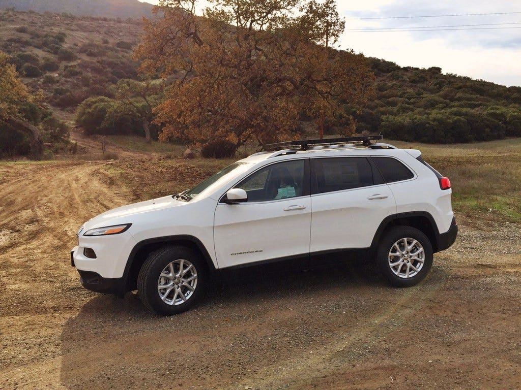 Jeep Cherokee KL (2014-Current) Slimline II Roof Rack Kit