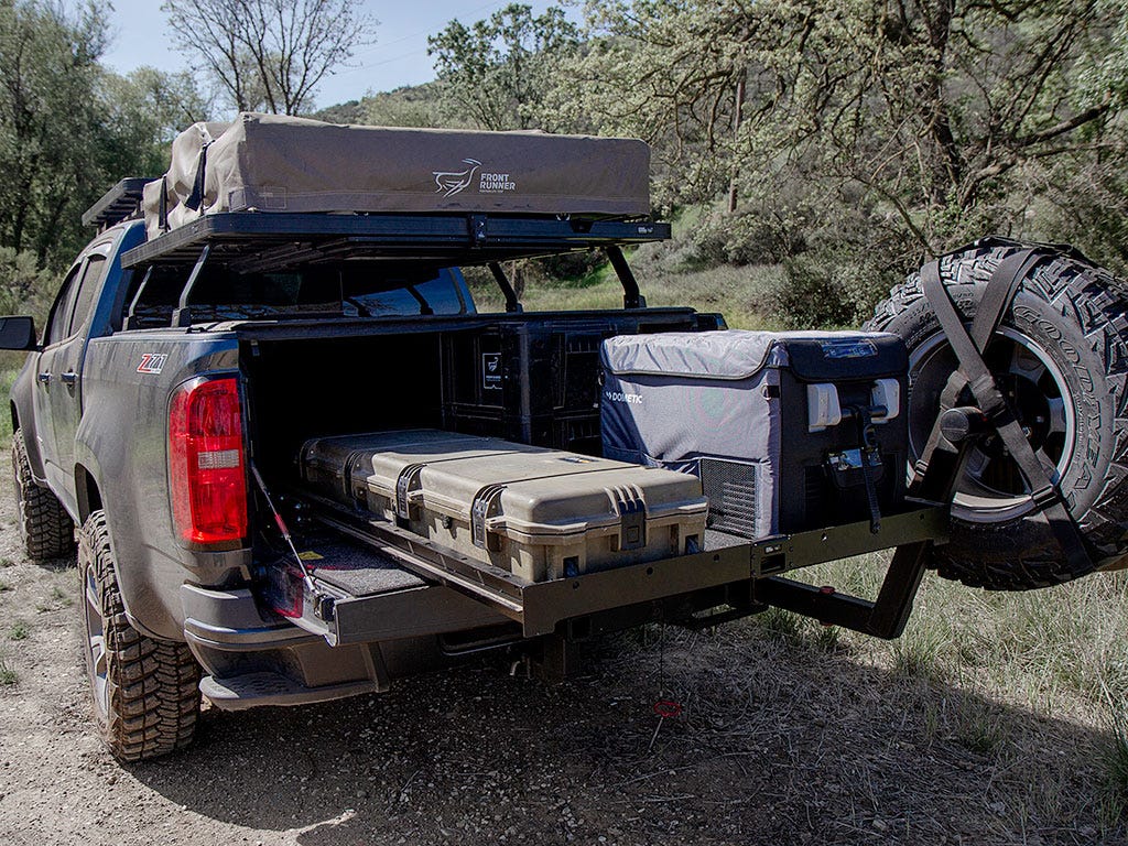 Chevy Colorado Roll Top 5.1' (2015-Current) Slimline II Load Bed Rack Kit - by Front Runner