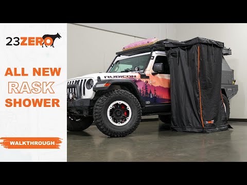 23ZERO Rask Camping Shower Tent – Innovative Quick Deploy Privacy