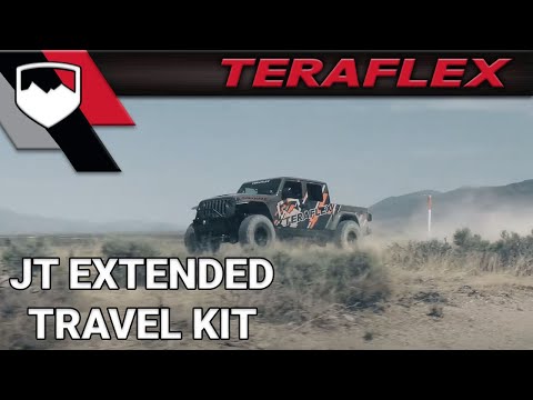 Teraflex JT: 3.5” Alpine CT3 Short Arm Extended-Travel Suspension System – No Shocks