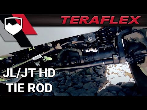 Teraflex JL/JT: HD Chromoly Tie Rod Kit (0-6" Lift)