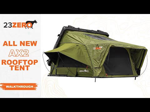 23ZERO Armadillo AX2 – Aluminum Roof Tent for All Season Adventure
