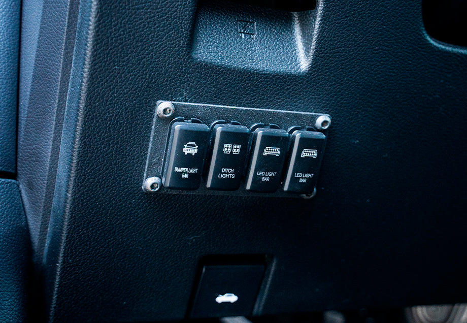 CALI RAISED LED 2019-2022 Ford Ranger Switch Panel (4)