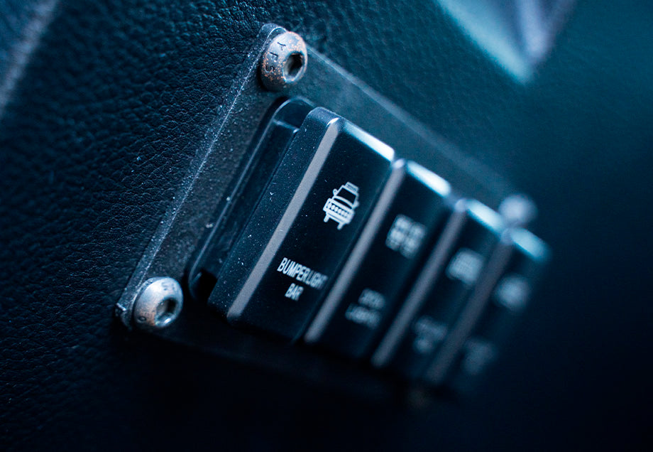 CALI RAISED LED 2019-2022 Ford Ranger Switch Panel (4)