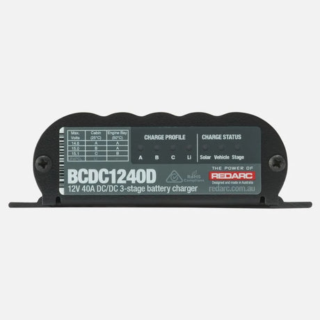 Redarc BCDC Classic 40A In-vehicle DC Battery Charger