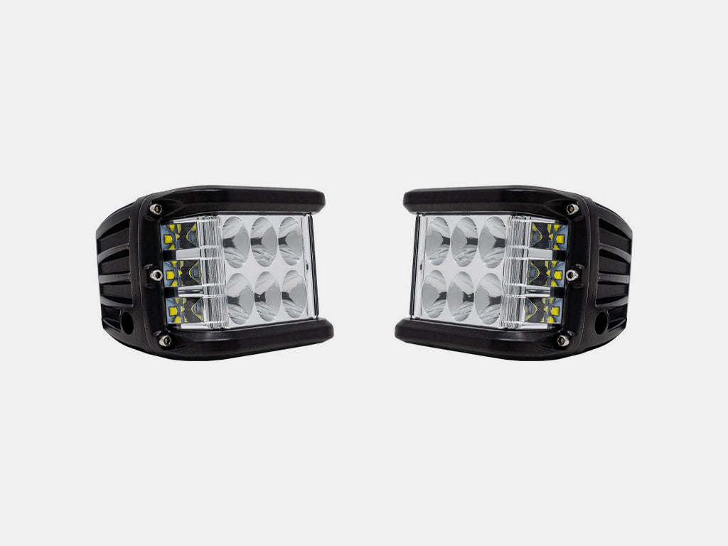 CALI RAISED LED Side Projecting LED Pods *SOLD AS PAIR*