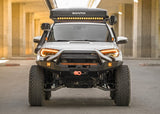 Backwoods Adventure Mods Toyota 4Runner 5th Gen (2014-2023) Hi-Lite Overland Front Bumper [PreRunner Bull Bar]