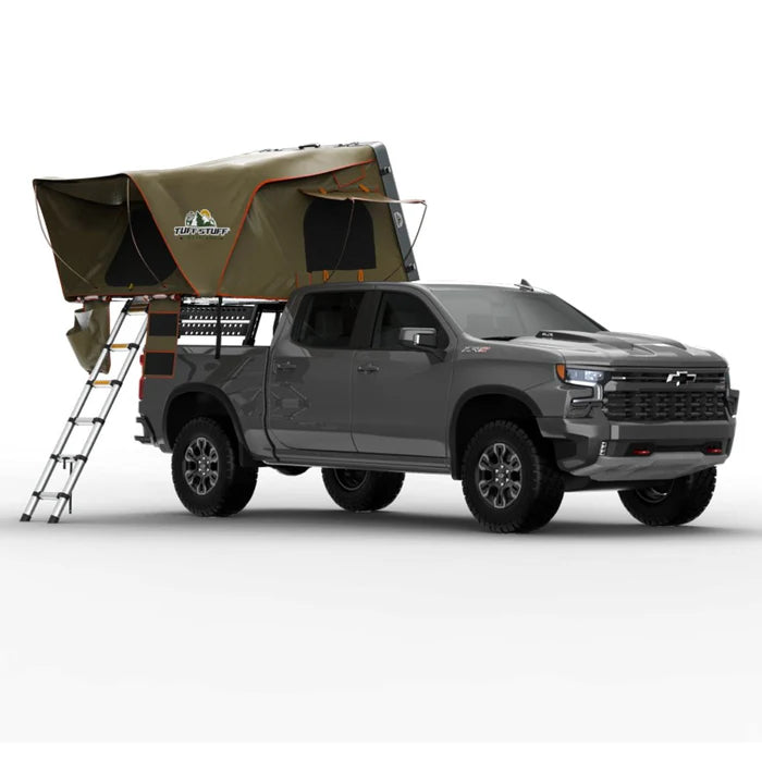 Tuff Stuff Overland Alpha Hardshell Rooftop Tent-2-3 Person-Gray