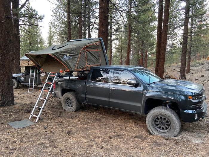 Tuff Stuff Overland Alpha Hardshell Rooftop Tent-2-3 Person-Gray