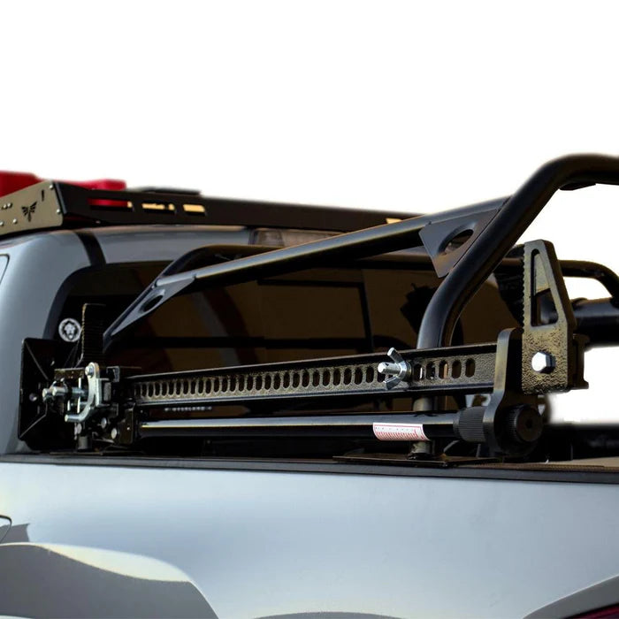 Tuff Stuff Overland Truck Bed Rack for RTT - Adjustable - 40" Length -Steel/Black