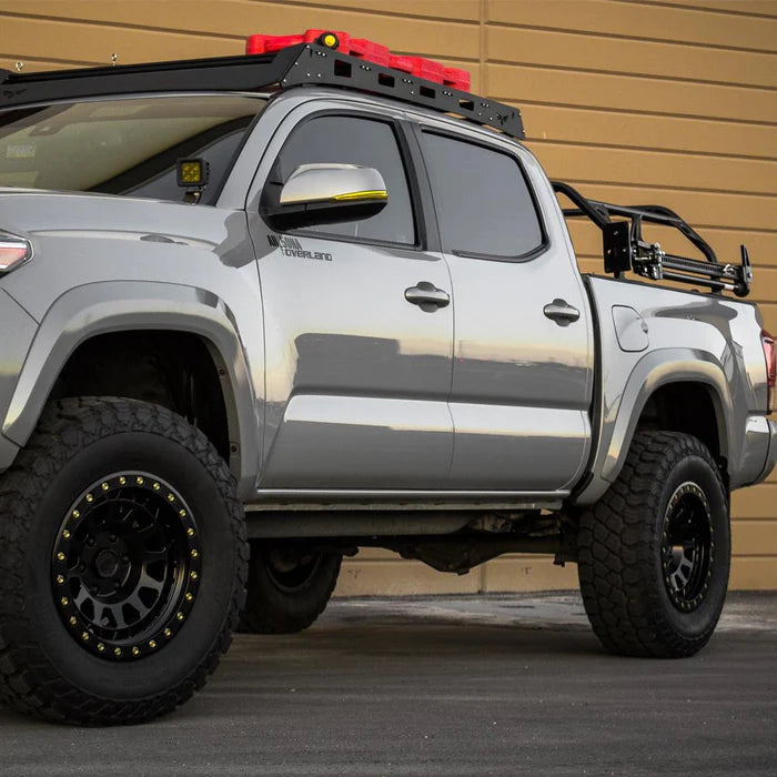 Tuff Stuff Overland Truck Bed Rack for RTT - Adjustable - 40" Length -Steel/Black
