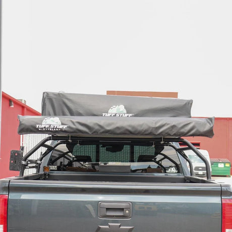 Tuff Stuff Overland Truck Bed Rack for RTT - Adjustable - 40" Length -Steel/Black