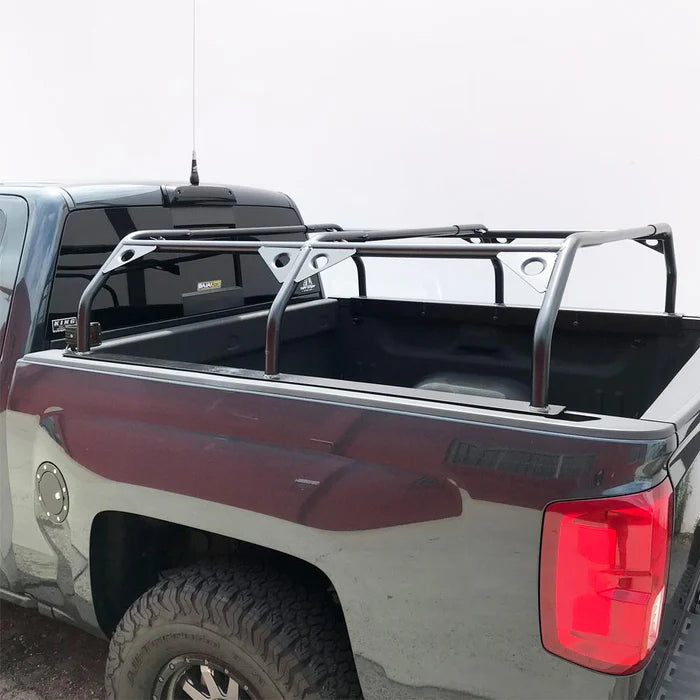 Tuff Stuff Overland Truck Bed Rack for RTT - Adjustable - 51" Length - Steel/Black