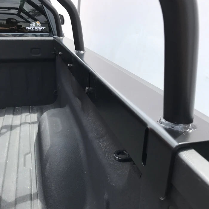 Tuff Stuff Overland Truck Bed Rack for RTT - Adjustable - 51" Length - Steel/Black