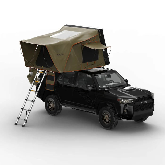 Tuff Stuff Overland Stealth Hardshell Rooftop Tent-3 Person-Black