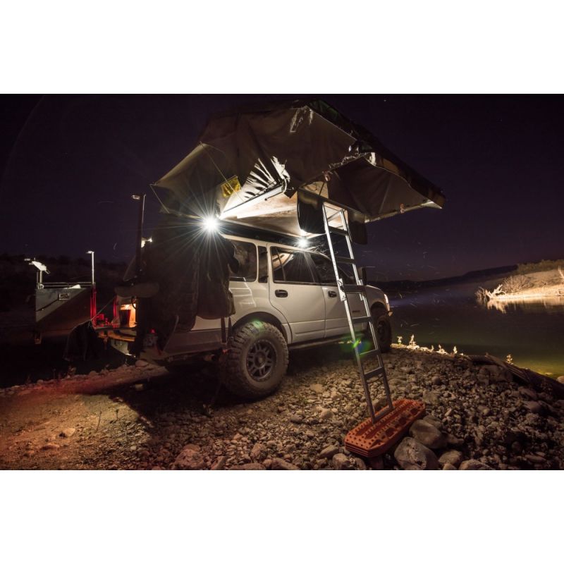 KC Hilites 2" C-Series C2 LED - 2-Light System - Backup - 20W Flood Beam