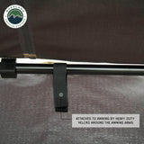 Overland Vehicle Systems Nomadic Awning Side Wall 2.0 - 2.0 x 2.2