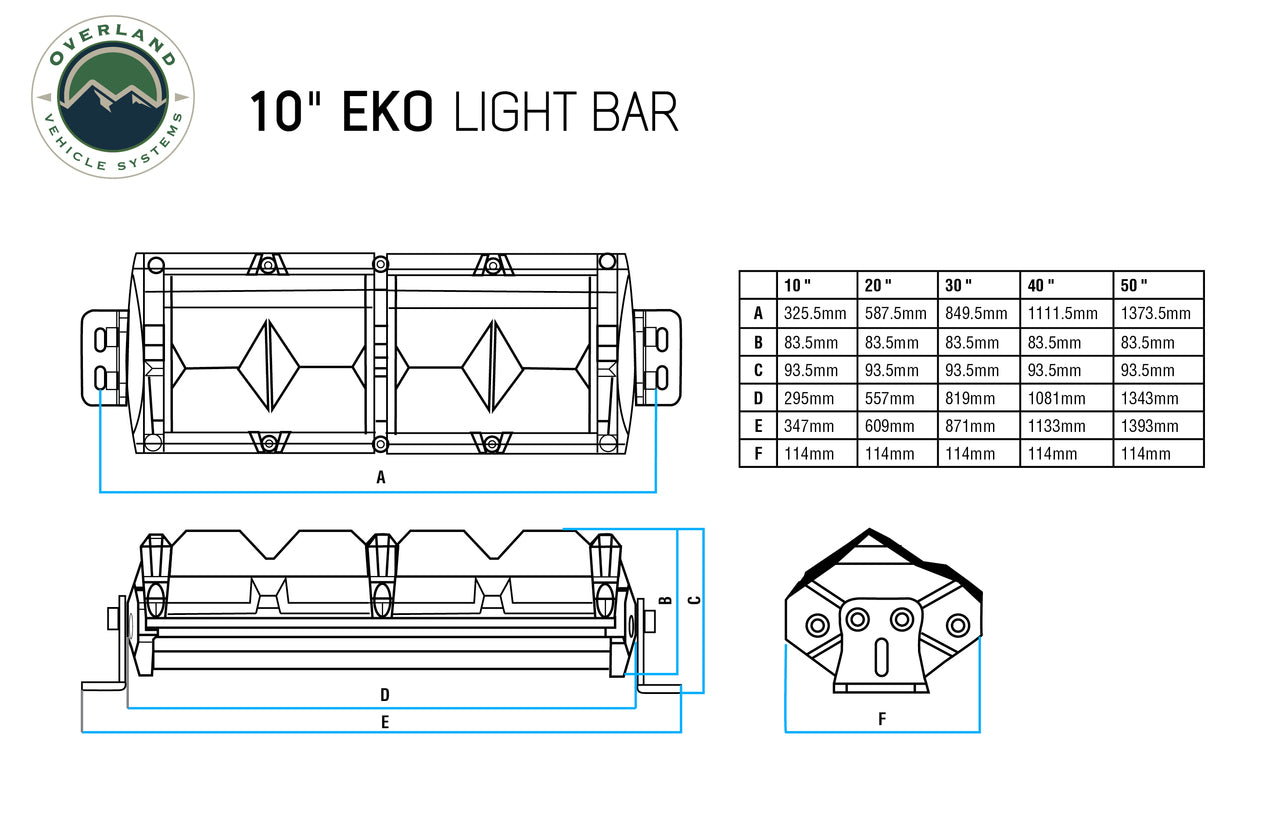 EKO 30" LED/RGB Light With Switch