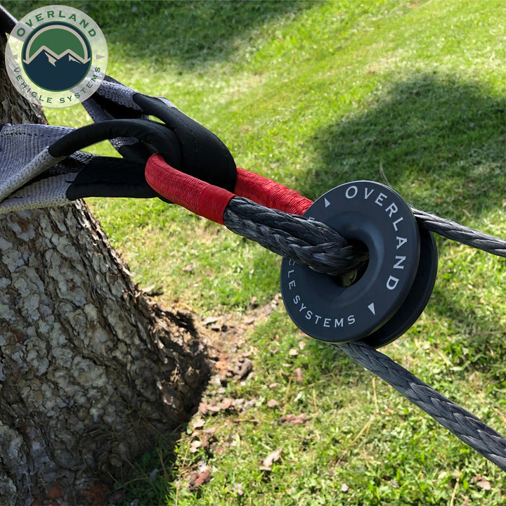 Overland Vehicle Systems 23" Soft Shackle 7/16" With Loop & Abrasive Sleeve