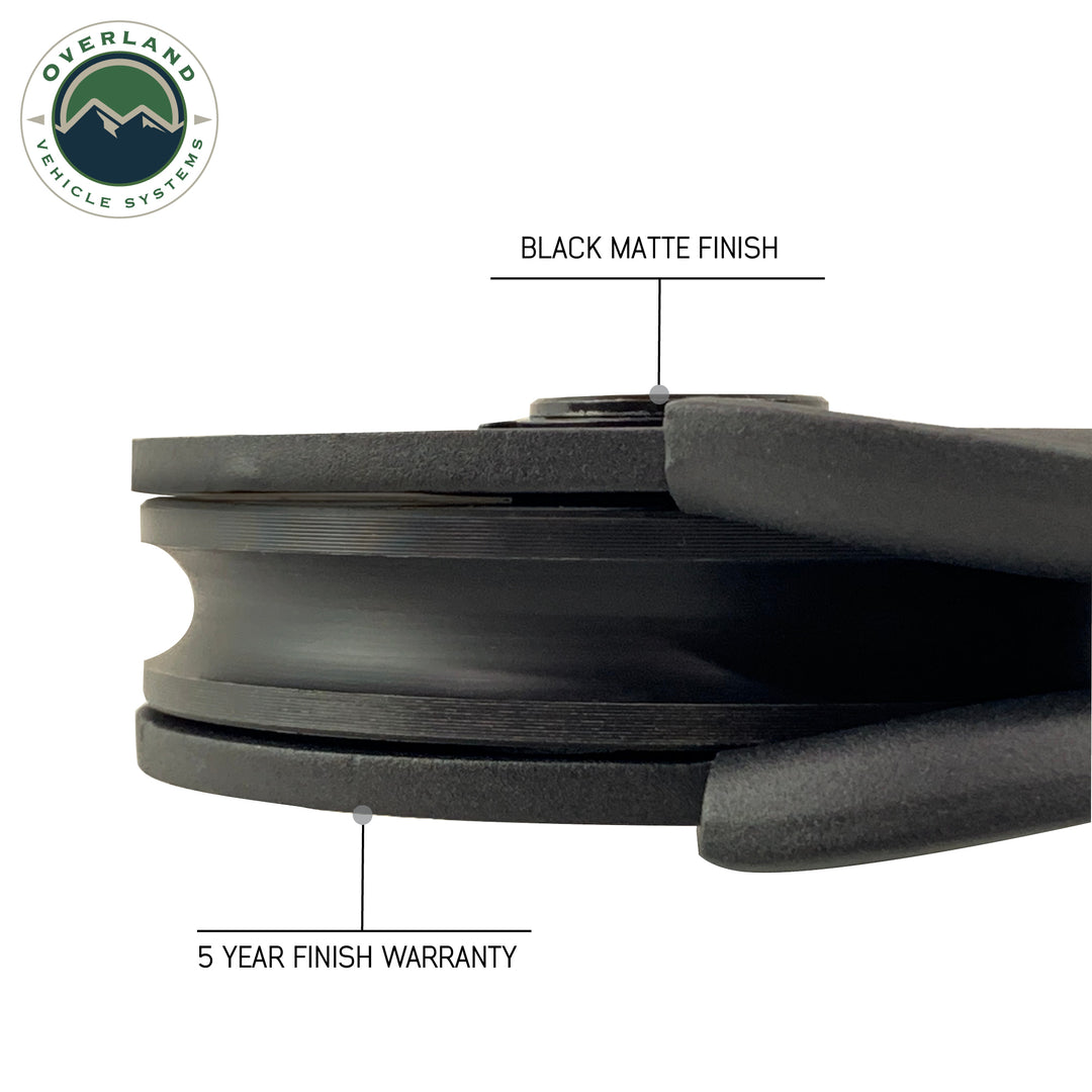 Overland Vehicle Systems Snatch Block - Heavy Duty Universal
