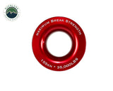 Overland Vehicle Systems Recovery Ring 2.5" 10,000 Lbs. Red With Storage Bag