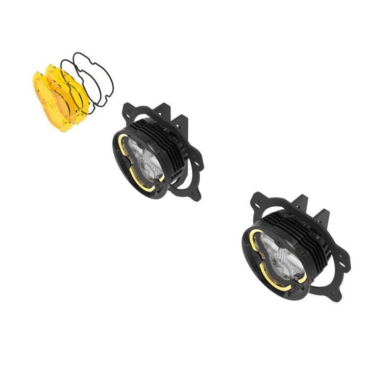 KC HILITES FLEX ERA® 3 Dual Mode SAE Fog Lights - 2-Light Master Kit - Subaru Crosstrek/Forester