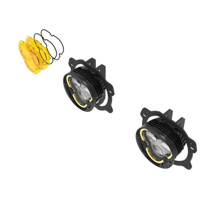 KC HILITES FLEX ERA® 3 Dual Mode SAE Fog Lights - 2-Light Master Kit - Subaru Crosstrek/Forester