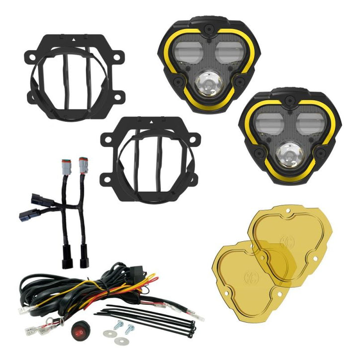 KC HILITES FLEX ERA® 3 Dual Mode SAE Fog Lights - 2-Light Master Kit - Subaru Crosstrek/Forester