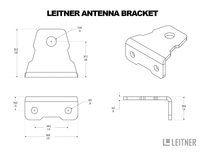 Leitner Designs Antenna Bracket