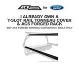 Leitner Designs ACS Forged Tonneau - Rails Only - Ford