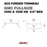 Leitner Designs ACS Forged Tonneau - Rails Only - GMC