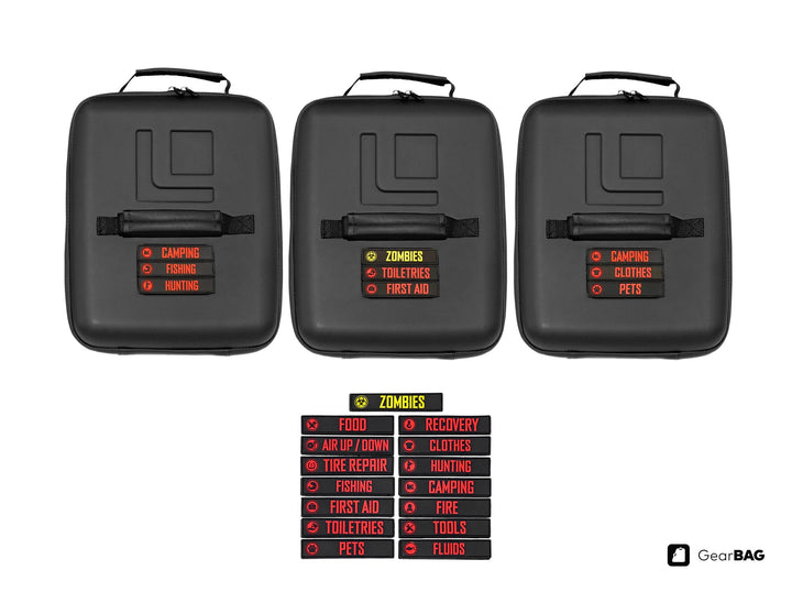 Leitner Designs GearBAG 3 PACK + PATCH Kit