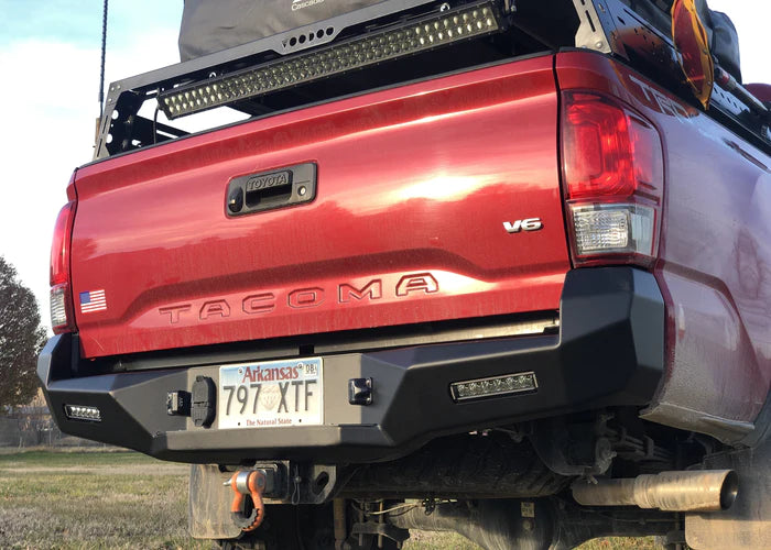 Backwoods Adventure Mods Hi-Lite Overland Rear Bumper Tacoma 16+