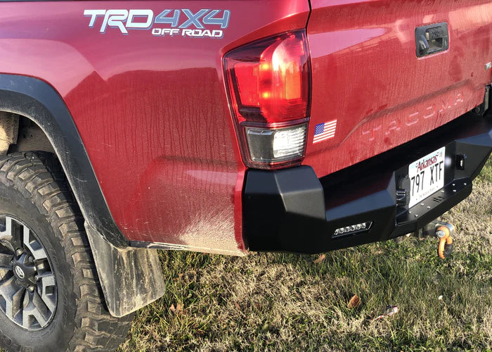 Backwoods Adventure Mods Hi-Lite Overland Rear Bumper Tacoma 16+