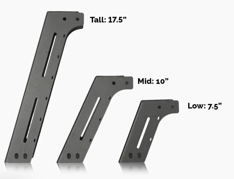 CALI RAISED LED OVERLAND Bed Rack Fits 2005-2023 TOYOTA TACOMA Tall Height