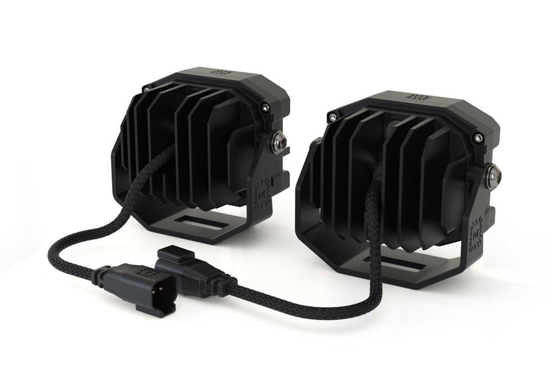 Morimoto 4Banger NCS LED Pods Amber Combo Beam