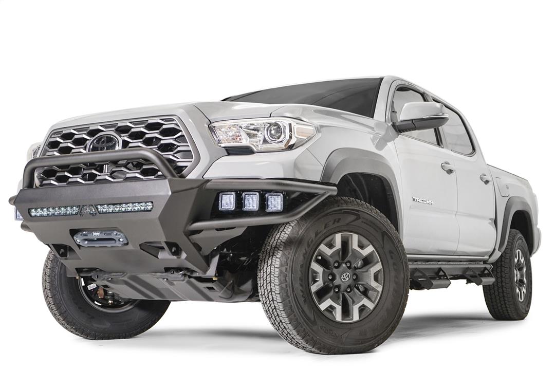 Fab Fours Ultra Light Weight Hybrid Front Bumper with Pre-Runner Guard 16-23 Tacoma