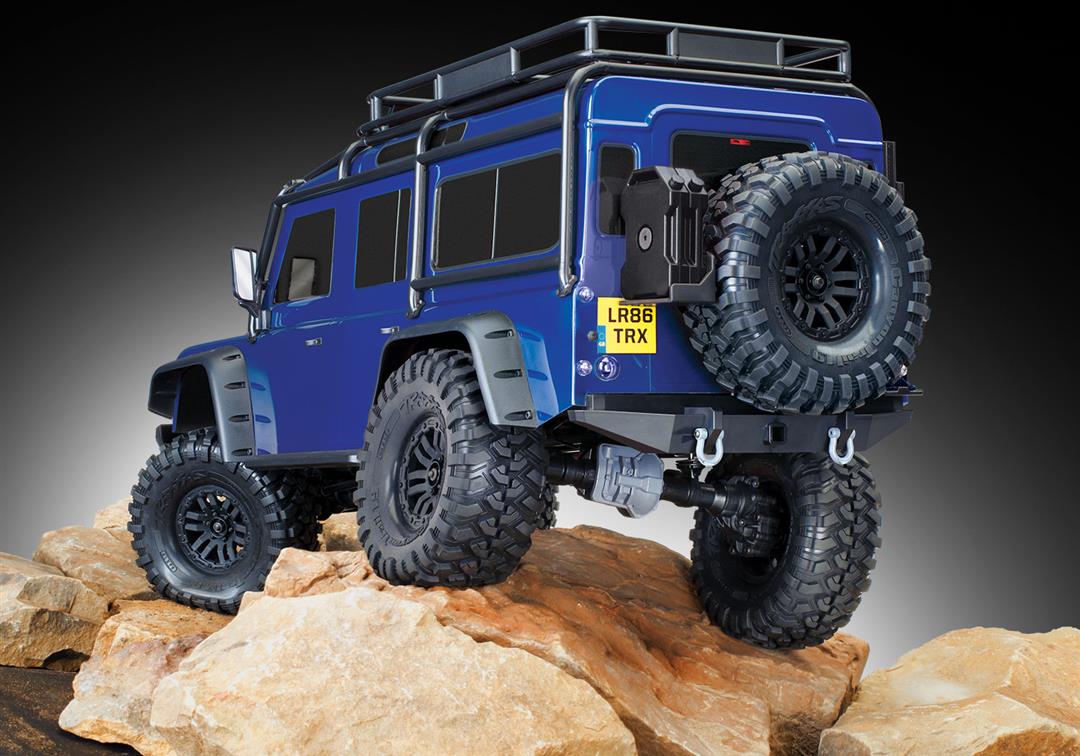 Traxxas TRX-4 RC Defender Blue – Super Overland Outfitters