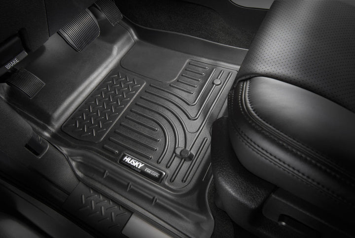 Husky Liners WEATHERBEATER FLOOR MATS Ford Super Duty 17-22