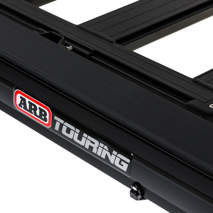 ARB Touring Aluminum Awning With Light 8.2 ft Width x 8.2 ft Length Black