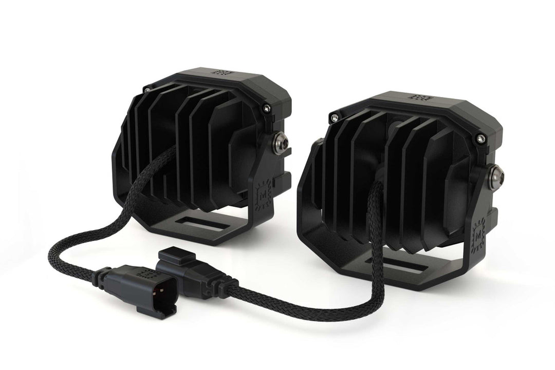 Morimoto 4Banger HXB LED Pods Amber Wide Beam