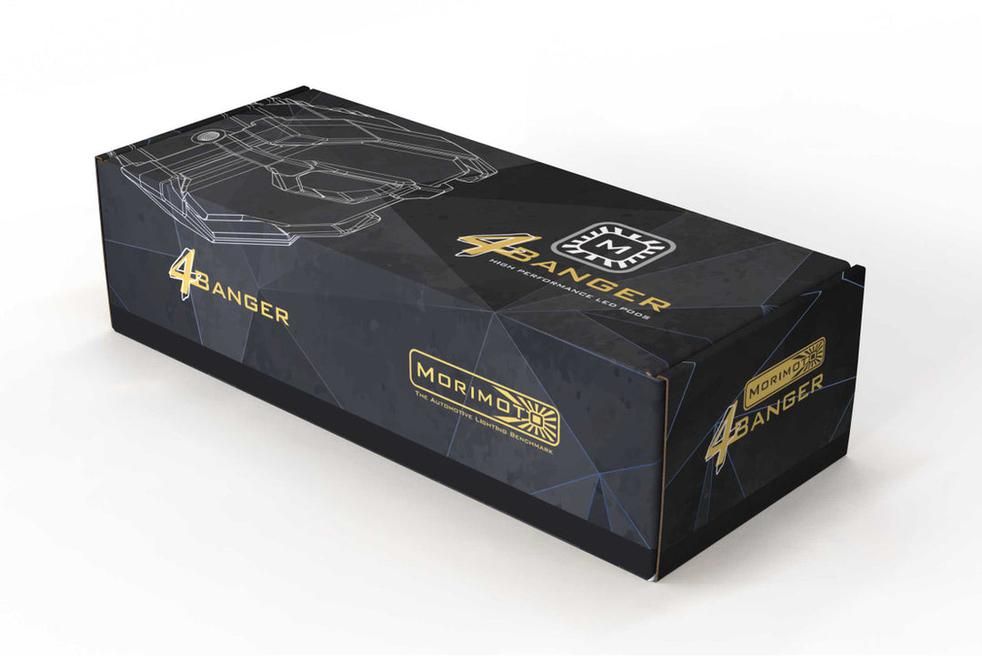 Morimoto 4Banger HXB LED Pods Amber Wide Beam