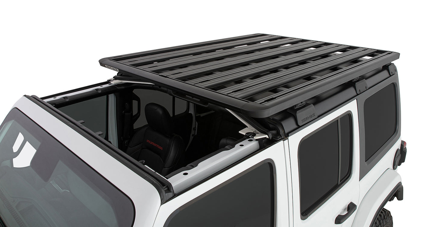 Rhino Rack Pioneer Platform Roof Rack For 18-23 Jeep JL 4 Door Hardtop