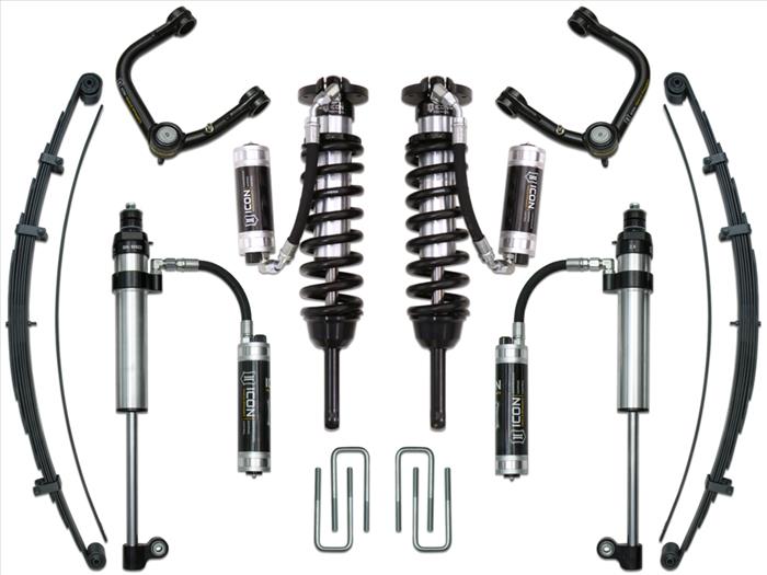 Icon Vehicle Dynamics 05-15 TACOMA 0-3.5"/ 16-UP 0-2.75" STAGE 9 SUSPENSION SYSTEM W TUBULAR UCA